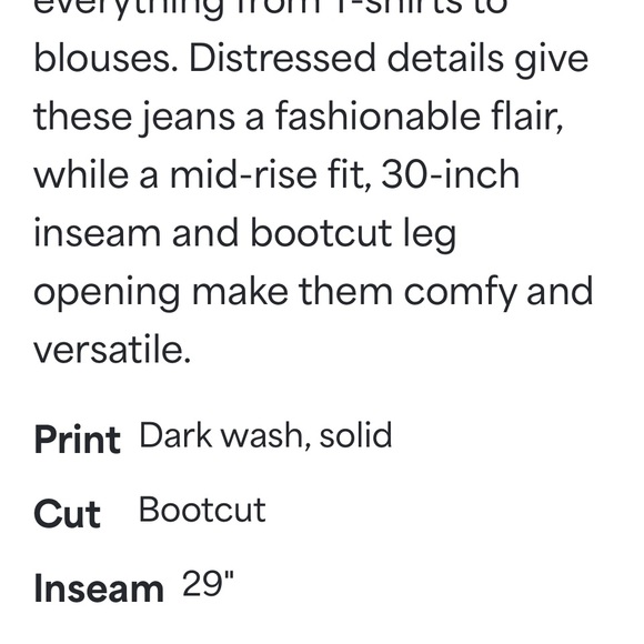 Judy Blue Bootcut Jeans. - Picture 7 of 9